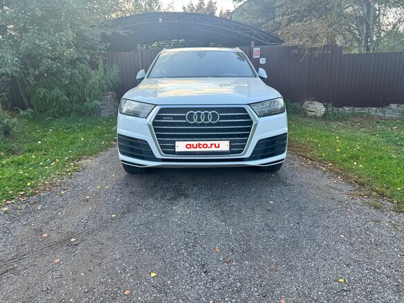 2017 Audi Q7 II (4M), белый, 3650000 рублей - вид 1