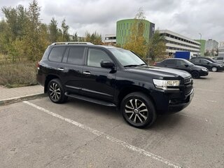 2014 Toyota Land Cruiser 200 Series Рестайлинг 1, чёрный, 3500000 рублей, вид 2