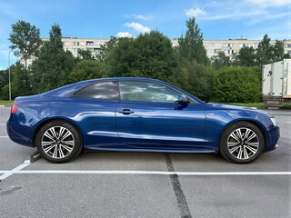 2013 Audi A5 I (8T) Рестайлинг, синий, 1950000 рублей, вид 4