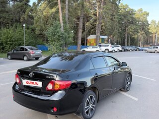 2007 Toyota Corolla X (E140, E150), чёрный, 750000 рублей, вид 4