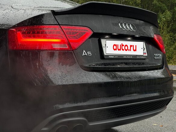 2015 Audi A5 I (8T) Рестайлинг, чёрный - вид 6