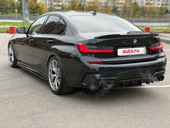 2019 BMW 3 серии M340i xDrive VII (G2x), чёрный, 5900000 рублей - вид 6