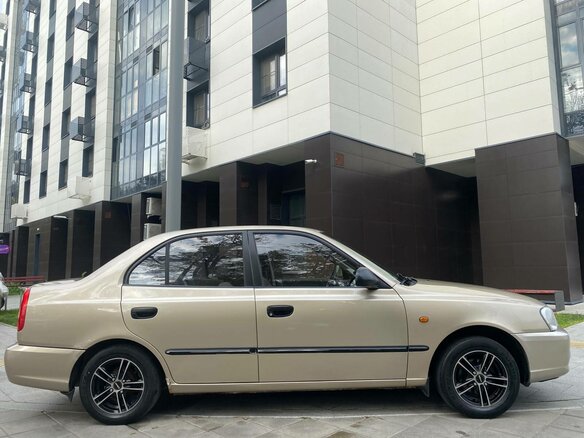2006 Hyundai Accent ТагАЗ II, жёлтый - вид 7