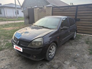 2003 Renault Clio II Рестайлинг, синий, 120000 рублей, вид 1