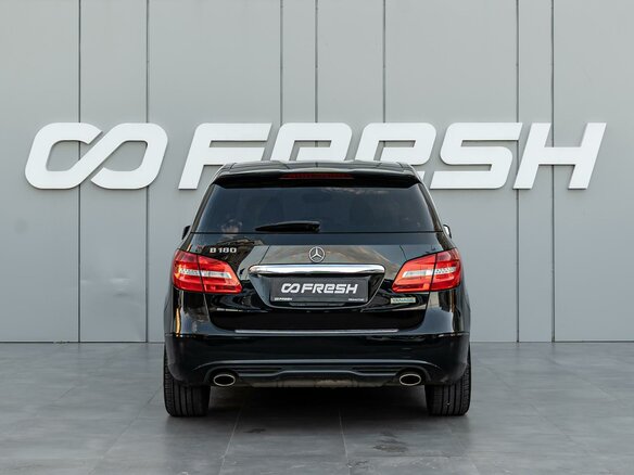 2013 Mercedes-Benz B-Класс 180 II (W246), чёрный - вид 3