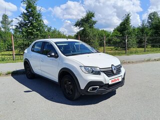 2020 Renault Logan Stepway II Рестайлинг, белый, 1090000 рублей, вид 4