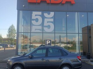 2026 Lada (ВАЗ) Granta I Рестайлинг, серый, 1035000 рублей, вид 4