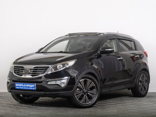 2012 Kia Sportage III, чёрный, 1549000 рублей, вид 2