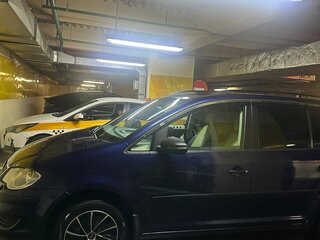 2010 Volkswagen Touran I Рестайлинг, синий, 790000 рублей, вид 2