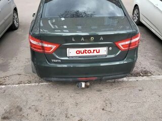 2016 Lada (ВАЗ) Vesta I, зелёный, 635000 рублей, вид 5