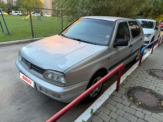 1996 Volkswagen Golf III, серебристый, 150000 рублей, вид 4
