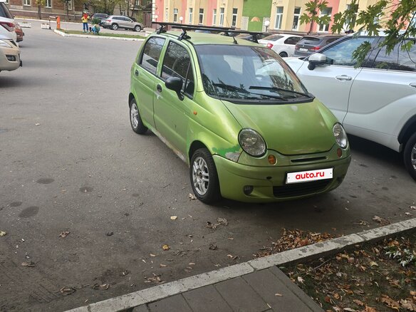 2006 Daewoo Matiz I Рестайлинг, зелёный, 85000 рублей - вид 5
