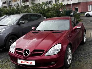 2005 Mercedes-Benz SLK-Класс 350 II (R171), красный, 1480000 рублей, вид 1