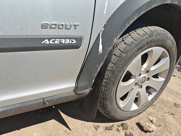 2008 Skoda Octavia Scout II (A5), серебристый, 1000000 рублей - вид 16