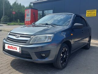 2016 Lada (ВАЗ) Granta I, серебристый, 430000 рублей, вид 1