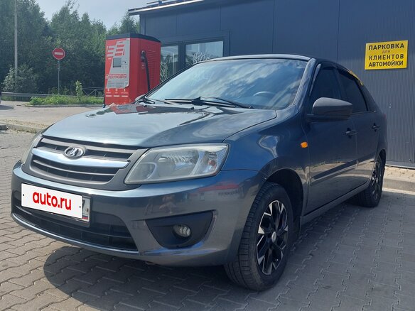 2016 Lada (ВАЗ) Granta I, серебристый