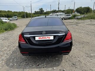 2013 Mercedes-Benz S-Класс 500 Long VI (W222, C217), чёрный, 2690000 рублей, вид 4