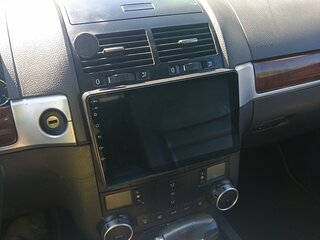 2007 Volkswagen Touareg I Рестайлинг, чёрный, 1150000 рублей, вид 4