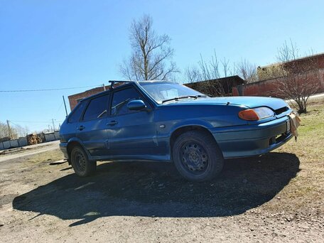 2007 Lada (ВАЗ) 2114, зелёный, 125000 рублей, вид 3