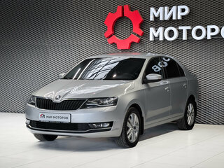 2019 Skoda Rapid I Рестайлинг, серебристый, 1345000 рублей, вид 1