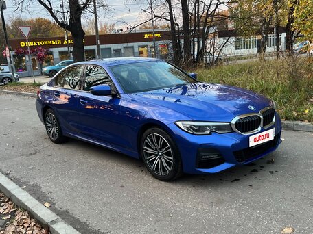 2020 BMW 3 серии 320d xDrive VII (G2x), синий, 3650000 рублей, вид 1