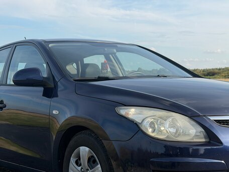 2010 Hyundai i30 I Рестайлинг, синий, 500000 рублей, вид 4