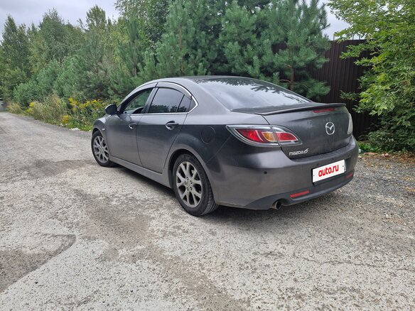 2012 Mazda 6 II (GH) Рестайлинг, серый, 1250000 рублей - вид 1