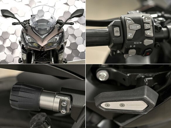 2023 Kawasaki Ninja 1000 SX, чёрный - вид 9