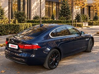 2017 Jaguar XF II, синий, 1870000 рублей, вид 4