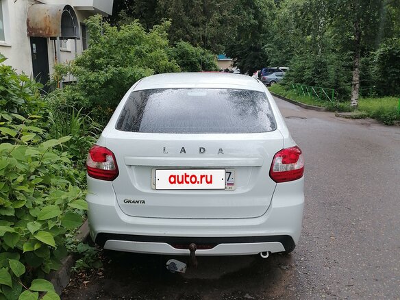 2023 Lada (ВАЗ) Granta I Рестайлинг, белый, 720000 рублей - вид 1