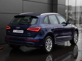 2015 Audi Q5 I (8R) Рестайлинг, синий, 1898000 рублей, вид 5