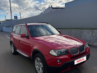 2007 BMW X3 30d I (E83) Рестайлинг, красный, 1350000 рублей, вид 3
