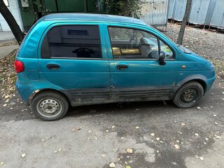 2002 Daewoo Matiz I Рестайлинг, синий, 110000 рублей, вид 5