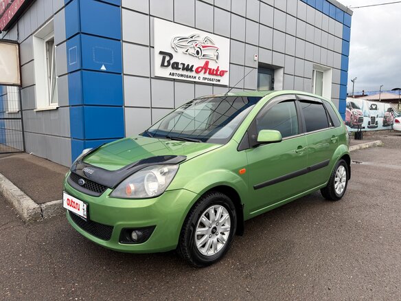 2008 Ford Fiesta Mk5, зелёный - вид 1