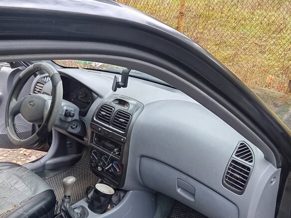 2008 Hyundai Accent ТагАЗ II, чёрный - вид 8
