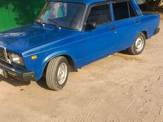 2009 Lada (ВАЗ) 2107, синий, 118000 рублей, вид 1