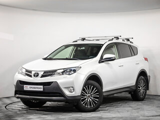 2013 Toyota RAV4 IV (XA40), белый, 1542777 рублей, вид 1
