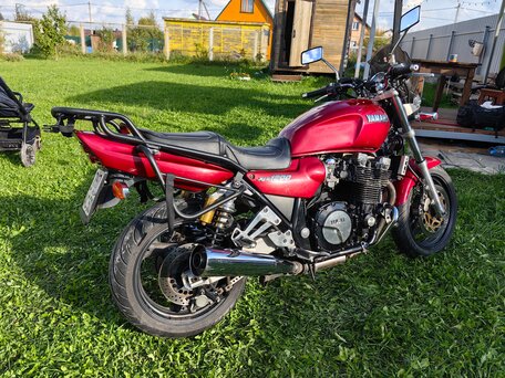 1994 Yamaha XJR1200, красный, 250000 рублей, вид 3