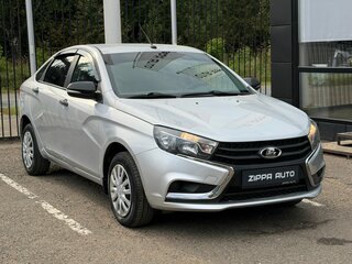 2017 Lada (ВАЗ) Vesta I, серебристый, 889000 рублей, вид 1