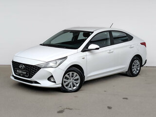 2022 Hyundai Solaris II Рестайлинг, белый, 1550000 рублей, вид 1