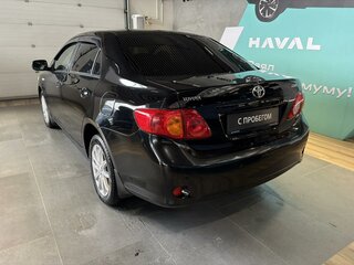 2007 Toyota Corolla X (E140, E150), чёрный, 850000 рублей, вид 3