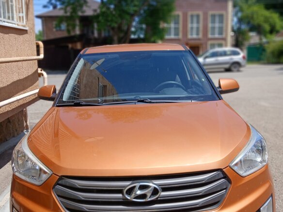 2017 Hyundai Creta I, оранжевый, 1690000 рублей - вид 1