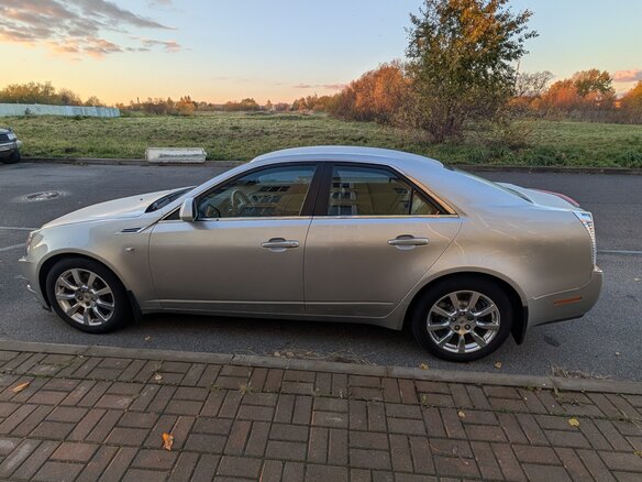 2008 Cadillac CTS II, серый, 910000 рублей - вид 6