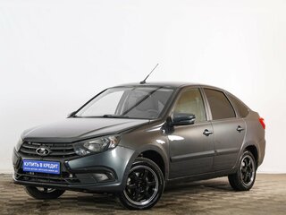 2019 Lada (ВАЗ) Granta I Рестайлинг, серый, 759000 рублей, вид 3