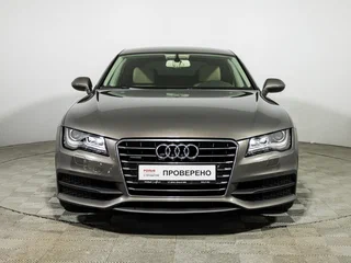2012 Audi A7 I (4G), коричневый, 1499585 рублей, вид 2