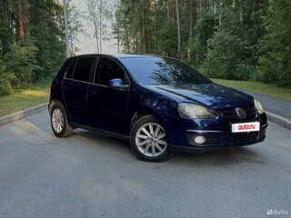 2008 Volkswagen Golf V, синий, 950000 рублей, вид 4