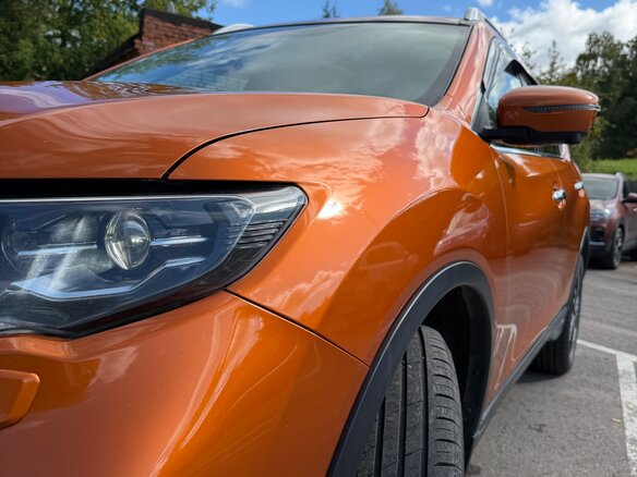 2019 Nissan X-Trail III Рестайлинг, оранжевый, 1730000 рублей - вид 8