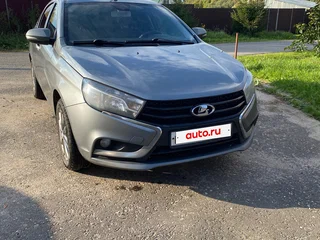 2017 Lada (ВАЗ) Vesta I, серый, 560000 рублей, вид 1