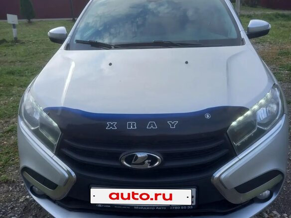 2017 Lada (ВАЗ) XRAY I, серебристый, 747000 рублей