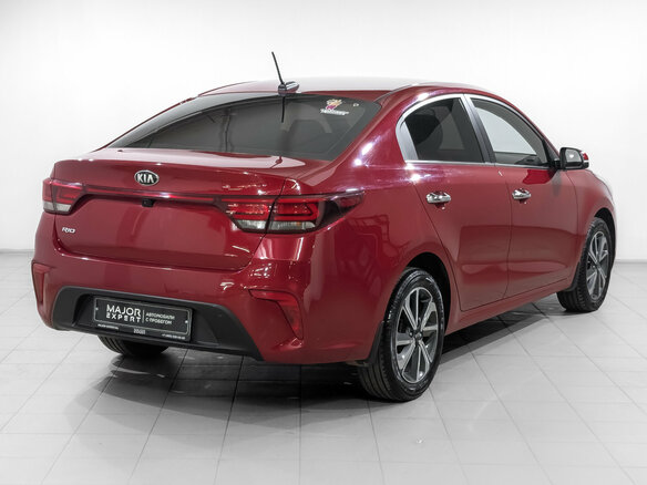 2017 Kia Rio IV, красный, 1455000 рублей - вид 4